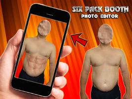 Six Pack Booth Photo Editor Affiche