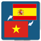 Spanish Vietnamese dictionary icon