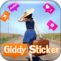 Giddy Sticker
