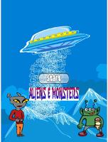Poster Monsters & Aliens