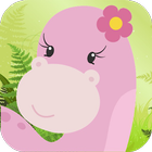 Dinosaur Game for Girls آئیکن