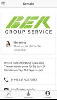 BEK Group Service Cartaz