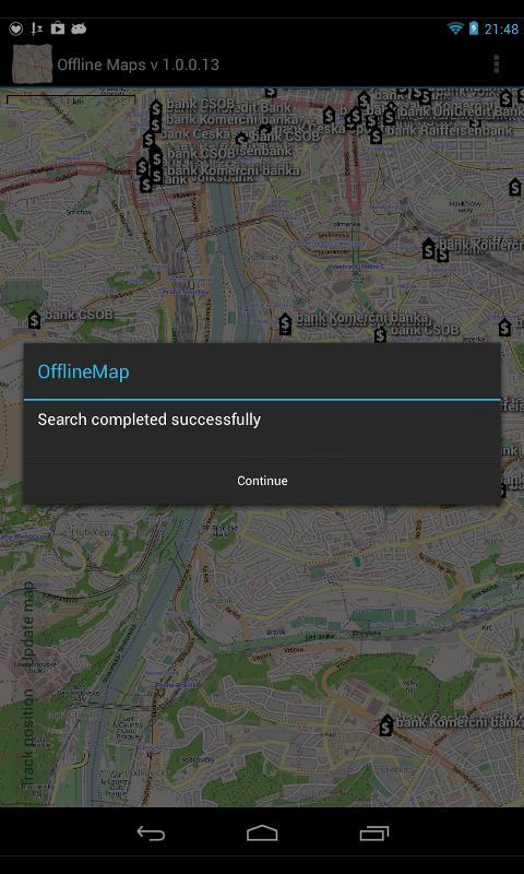 Карта для offline maps