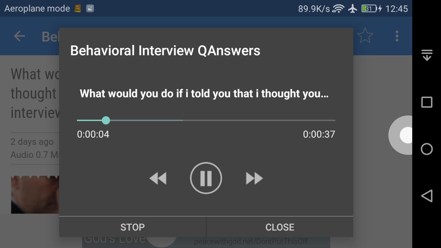 ... Behavioral Interview Questions and Answers screenshot 12 ...