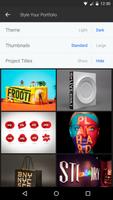 Behance Display syot layar 3