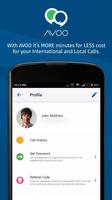 Avoo - Affordable international calling app Cartaz