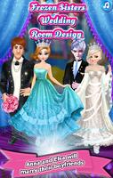 Elsa & Anna Wedding Room Affiche