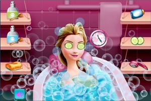 Ice Queen  Beauty Bathroom Affiche