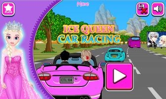 Snow Queen Car Racing poster