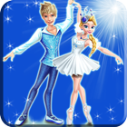 Elsa and Jack Skating-icoon