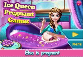 Ice Queen Pregnant Games Affiche