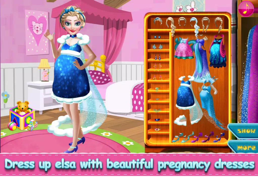 Download do APK de Princesa Elsa Dress Up Jogos para Android