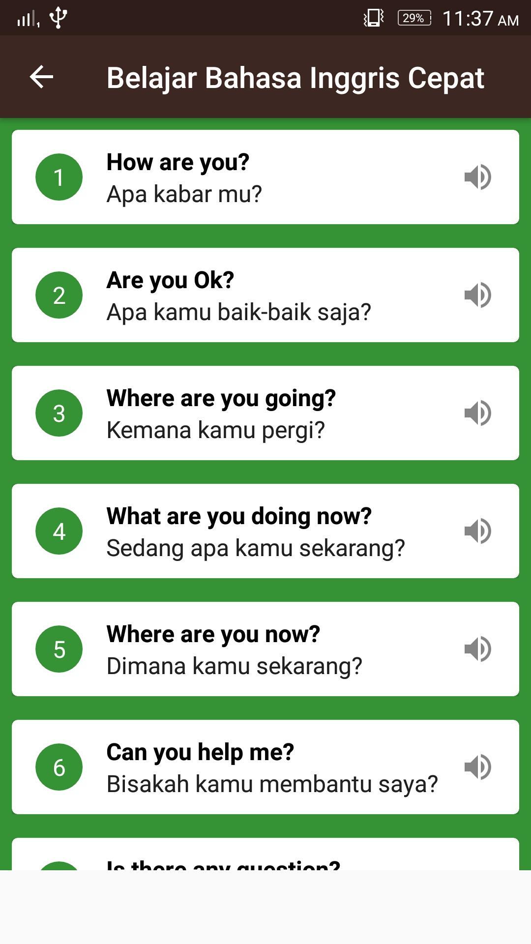  Belajar Bahasa Inggris  Cepat for Android APK Download