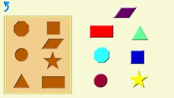 Jogos infantis formas números imagem de tela 2