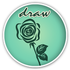 How To Draw A Rose icône