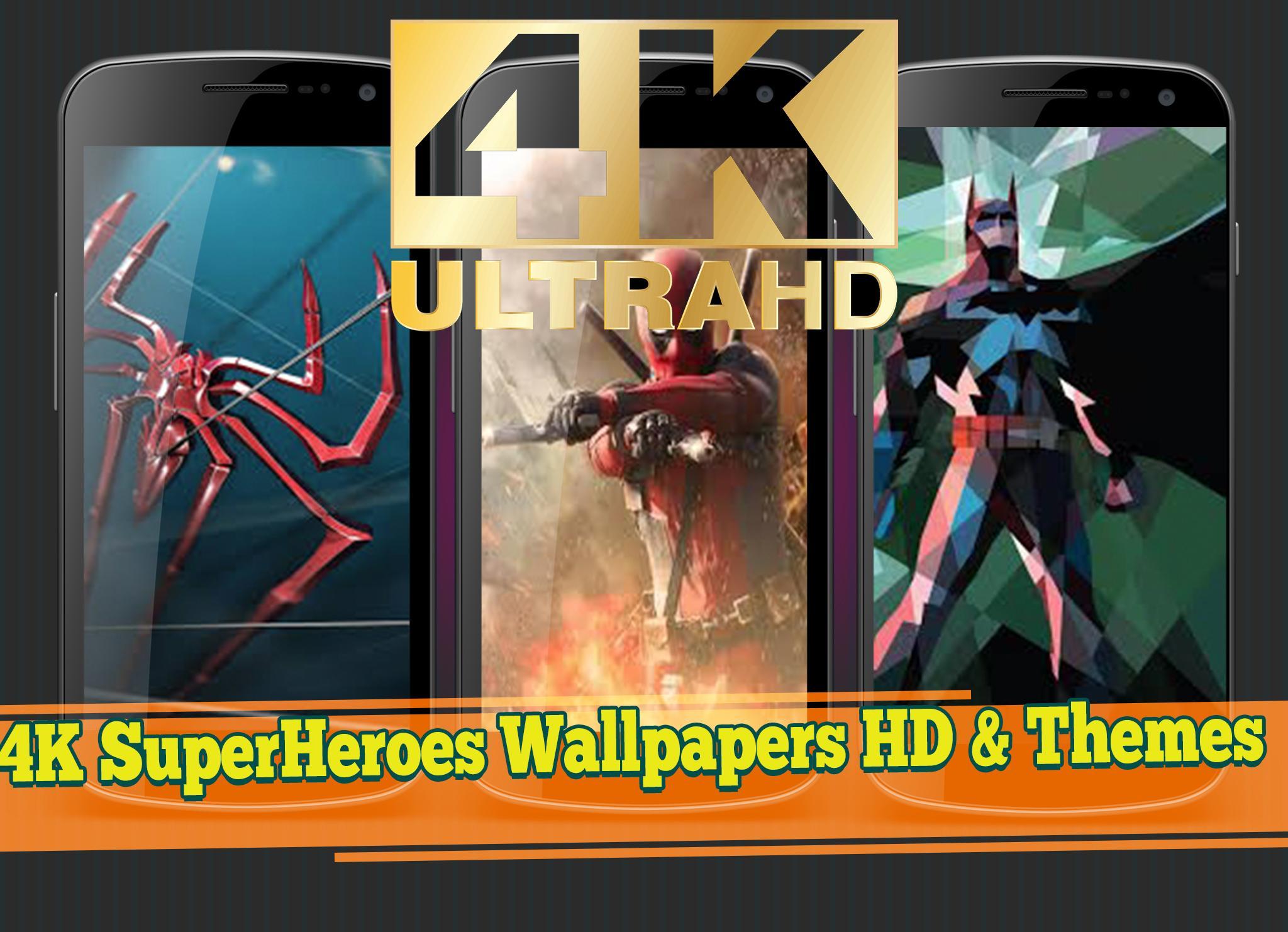 4k Superhero 4k Wallpapers Hd Theme Superhero For Android Apk Download