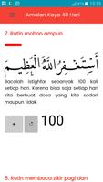 برنامه‌نما Amalan Kaya 40 Hari عکس از صفحه