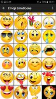 Emoji Emoticons Wishes capture d'écran 1