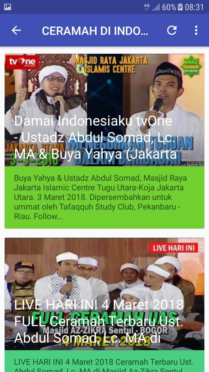 Ustaz Abdul Somad Di Indonesia For Android Apk Download