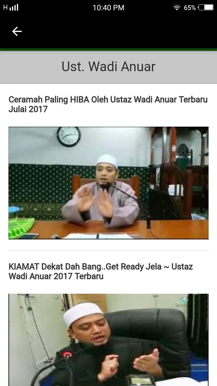 Ustaz Wadi Anuar Pour Android Telechargez L Apk