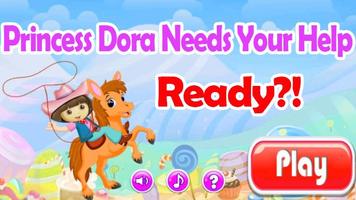 Princess Dora Horse Riding स्क्रीनशॉट 2
