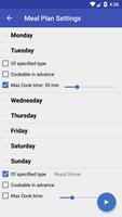 Meal Planner скриншот 1