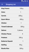 Meal Planner capture d'écran 2