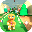 Candy Run: Adventures 3D d coureur de pain d'épice APK