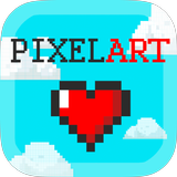 Color by Number  Pixel Art Sandbox Coloring Book icon