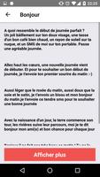 Textes et idées de voeux تصوير الشاشة 2
