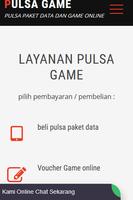 Isi pulsa online, paket data dan game online poster