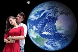 Earth Photo Frame постер