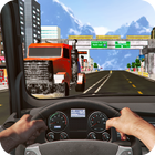 Simulateur de conduite camion icône