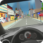 Rijdt de Auto 3D-Simulator-icoon