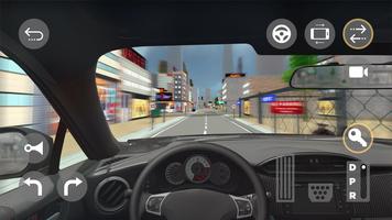 ドライビングカー3Dシミュレータ スクリーンショット 2