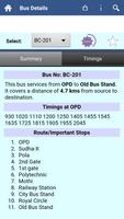 Bellary City Bus Info captura de pantalla 1