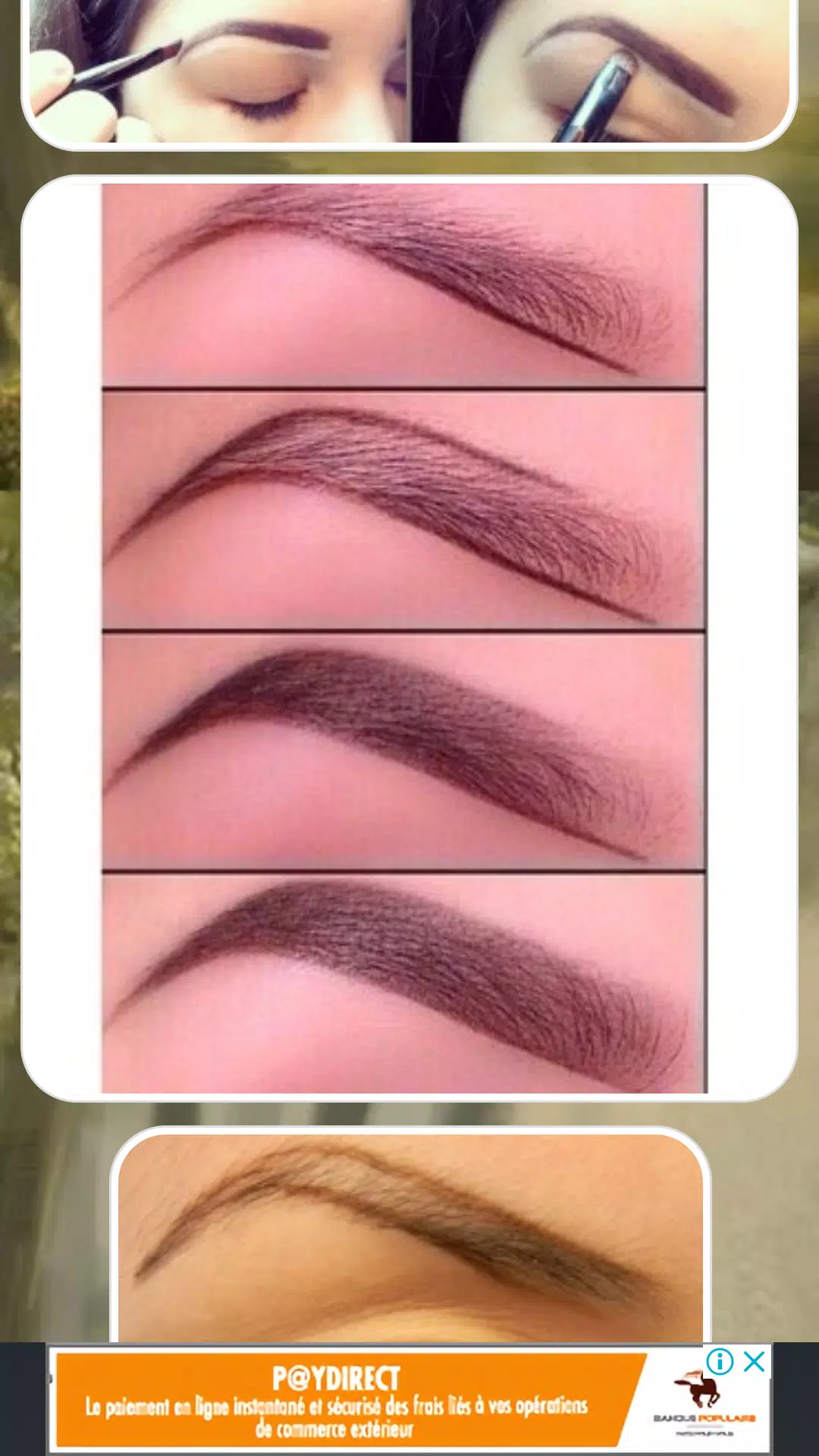 une belle sourcils APK for Android Download