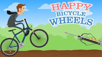Happy Unicycle Wheels poster