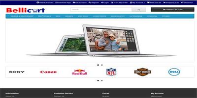 bellicart.com 截图 2