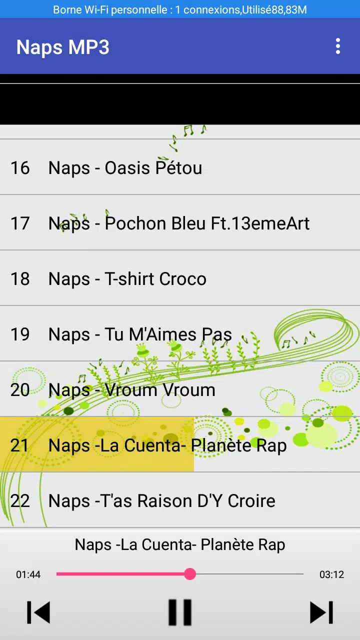Naps Chansons MP3 APK pour Android Télécharger