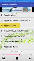 Wassila Mina - Chansons MP3 स्क्रीनशॉट 1