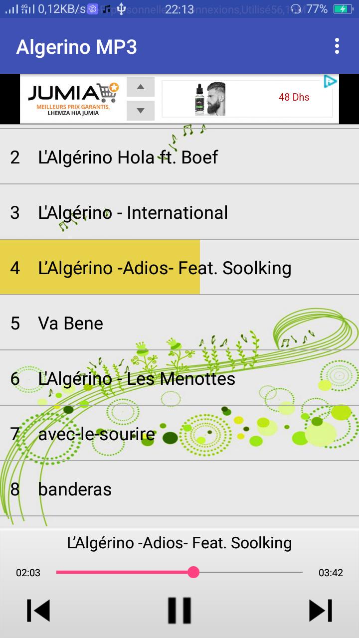 TÉLÉCHARGER MUSIC LALGERINO HOLA MUSIC LALGERINO HOLA TÉLÉCHARGER