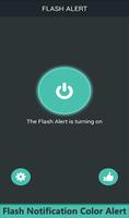 Blinking Color Flash Alert Affiche