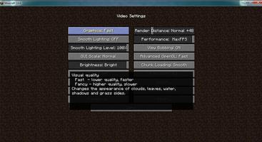 OptiFine HD Mod for Minecraft Ekran Görüntüsü 1
