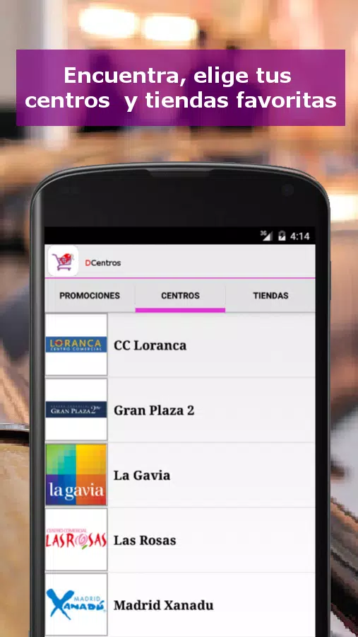 Descarga de APK de DCentros: La Gavia, Xanadú,... para Android