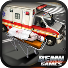 Ambulance Parking 3D icon