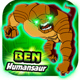 👽 Ben Alien Humungouzaur Transform أيقونة