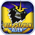 Shocksquatch Alien Ben Psyphon Shooter آئیکن