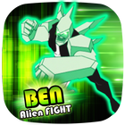 👽 Ben Alien Fight: DiamondHeat Attack أيقونة