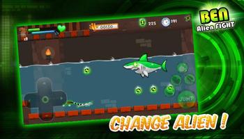 👽 Ben Alien Fight: DiamondHeat Attack ảnh chụp màn hình 1